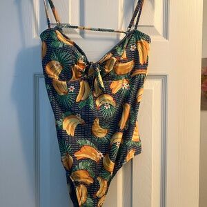 Rip Curl Tropical Banana Print Swimsuit